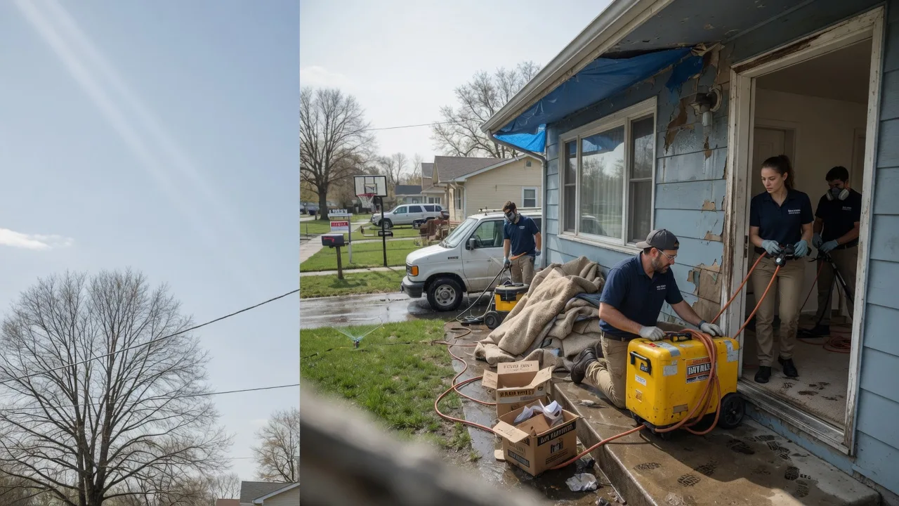 Basement Flood Cleanup in Wheaton, MN near me